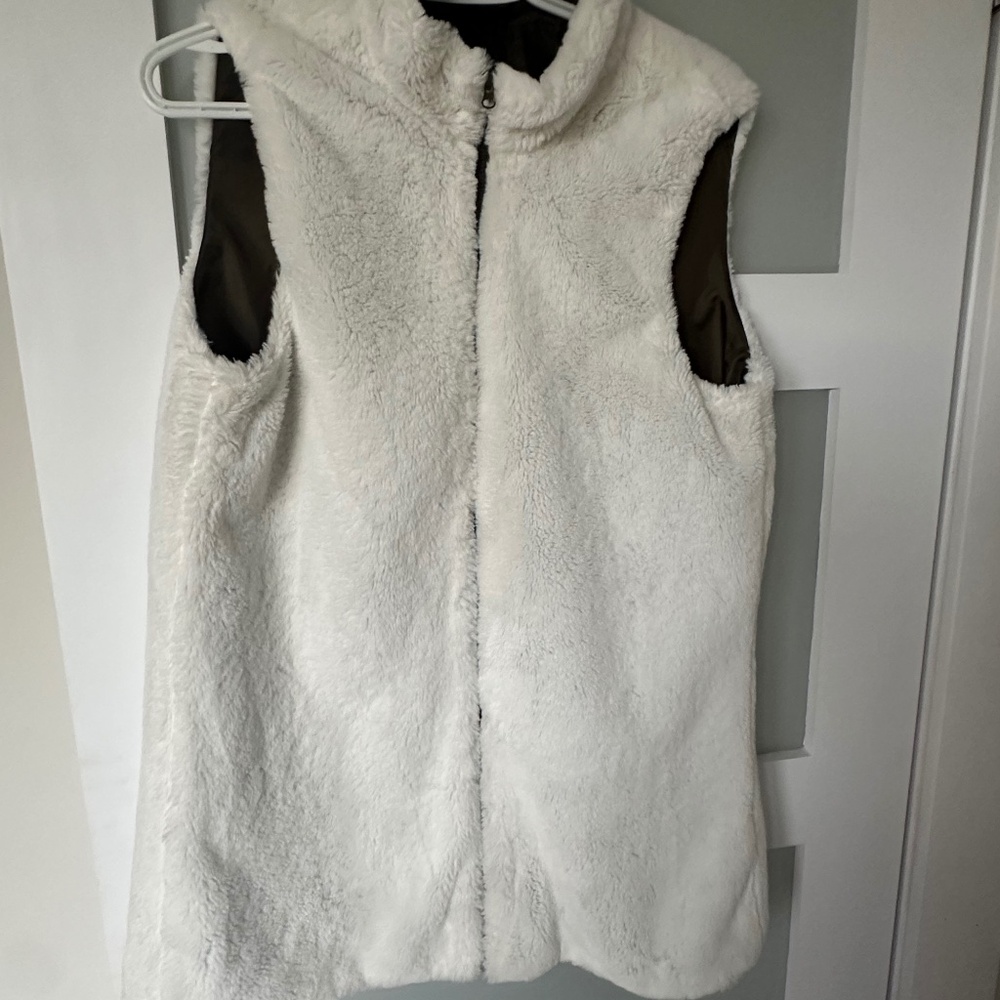 Faux fur vest